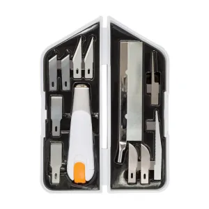 Fiskars Heavy-duty Easy Change Detail Knife Set (11 Blades)