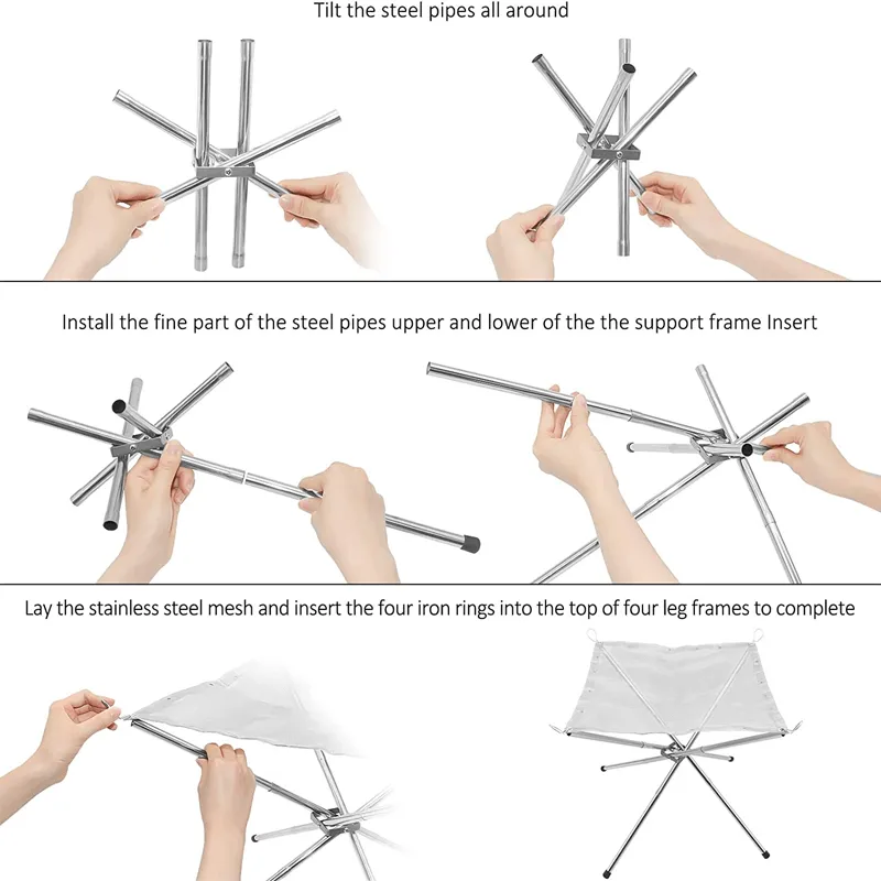 FLARE - Folding Campfire Stand