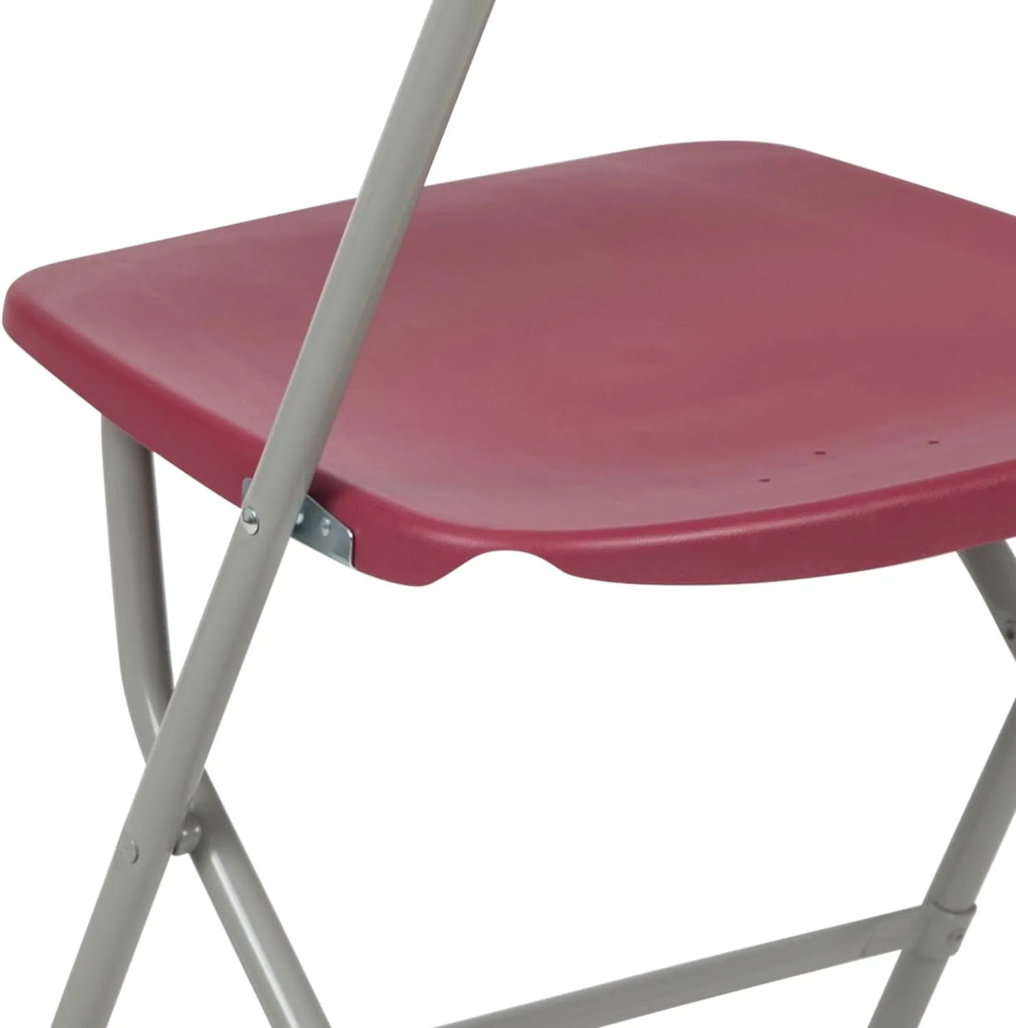 Flash Furniture Hercules Series Plastic Folding Chair - Red - 6 Pack 650LB Weight Capacity Comfortable Event Chair-Lightweight Folding Chair