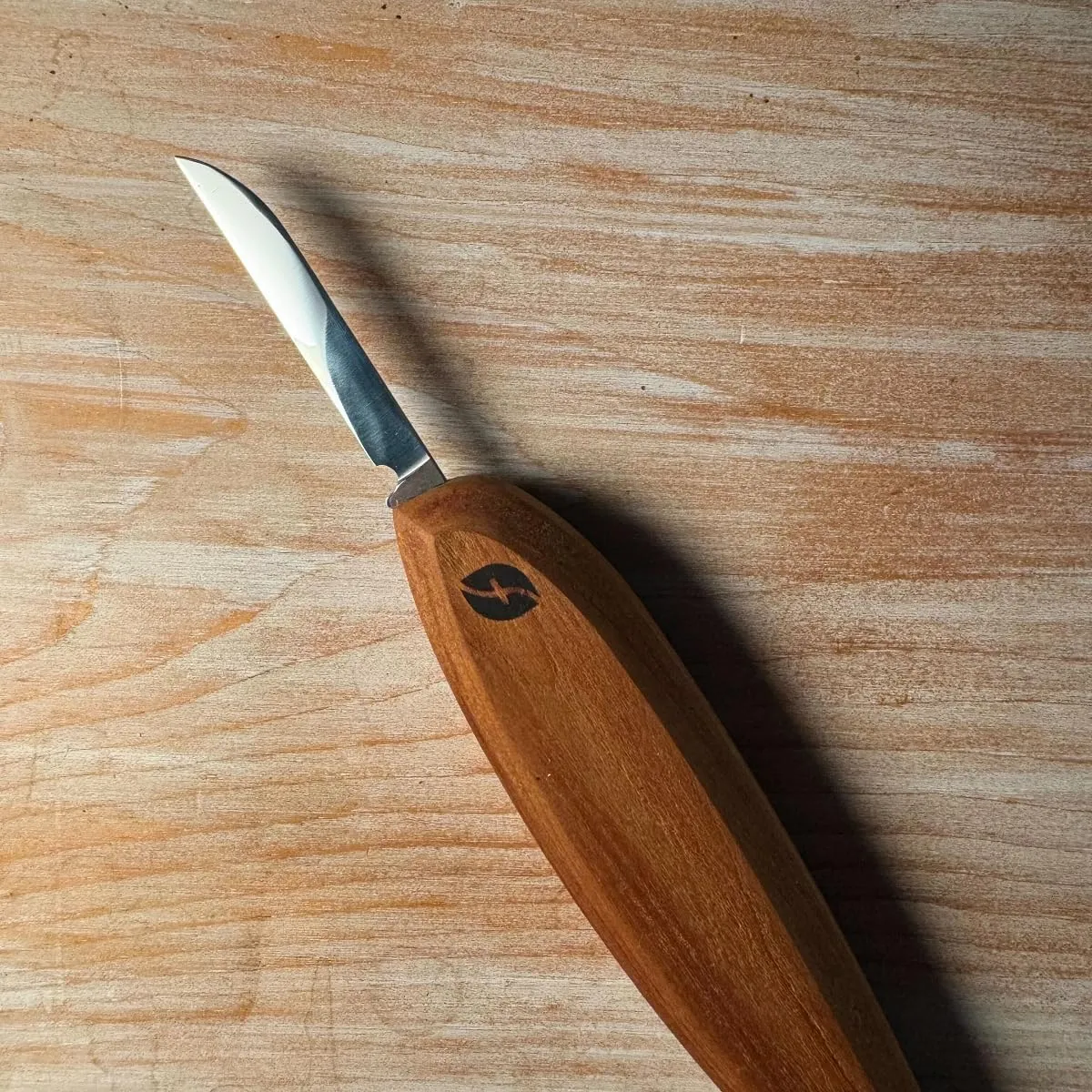 Flexcut Pro Series Wood Carving Tools | Precision USA-Made 2 inch Roughing Knife | Full Flat Grind 1095 Steel Blade | Ergonomic Knife Handle Eliminates Interference on Tight Cuts | FP03