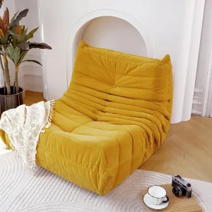 Floor Sofa Bean Bag Chair for Adults Fireside Bean Bag Lounger Memory Foam Chair for Home, Office, Apartment or Gaming Venue
