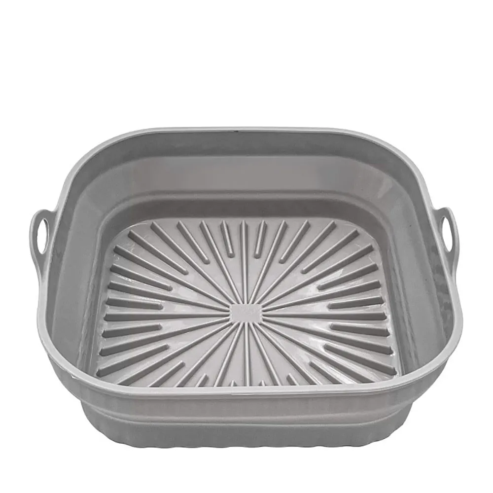 Foldable Air Fryer Silicone Grill Pan