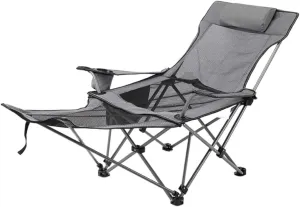 Folding Chairs Outdoor Folding Recliner Chair Camping Folding Chair Beach Sun Patio Chaise Lounge Chair Pool Lawn Lounger Hiking Lawn Beach