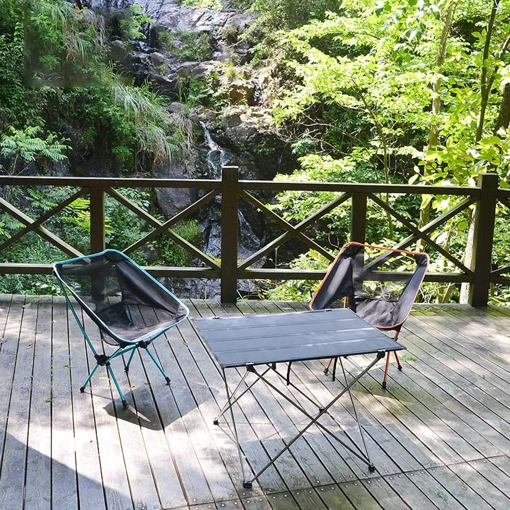 Folding Chairs, Outdoor Waterproof Oxford Cloth Fishing Chair, Canvas Camping Picnic Mesh Lounger Leisure Hiking Balcony Stool Foldable Chair (Color : Green)