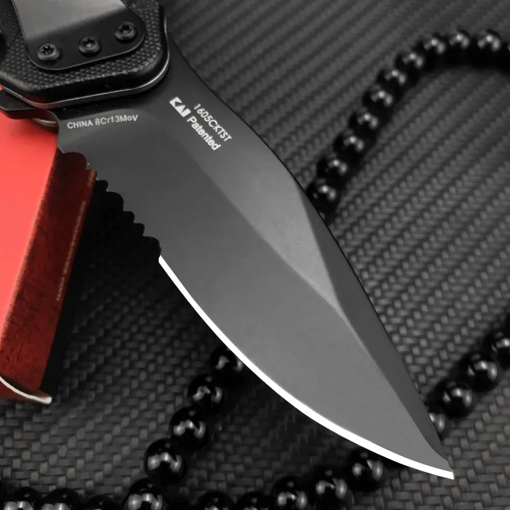 Folding EDC Knife with Nylon Fiber Handle for Daily Use