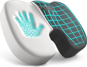 FORTEM Office Chair Cushion, Memory Foam Seat Cushion, Non Slip Sitting Pillow for Gaming, Car Seat, Computer Chair Pad, Sciatica and Tailbone Support, Washable Cover