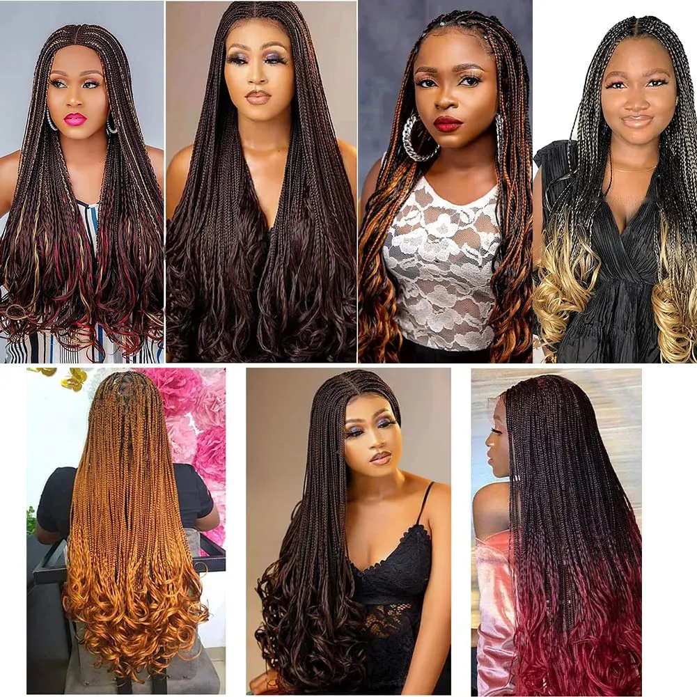 French Curly Braiding Hair 8 Packs 22 Inch Pre Stretched French Curl Braiding Hair for Black Women 75g/pcs Loose Wave Braiding Hair Extensions (22 Inch (Pack of 8), 27/613)