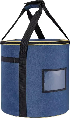 Fuel Pellet Storage Bag, 20 LBs Wood Pellet Container，Waterproof Smoker Charcoal Storage Dispenser， Bucket for Campping, Grill, Outdoor