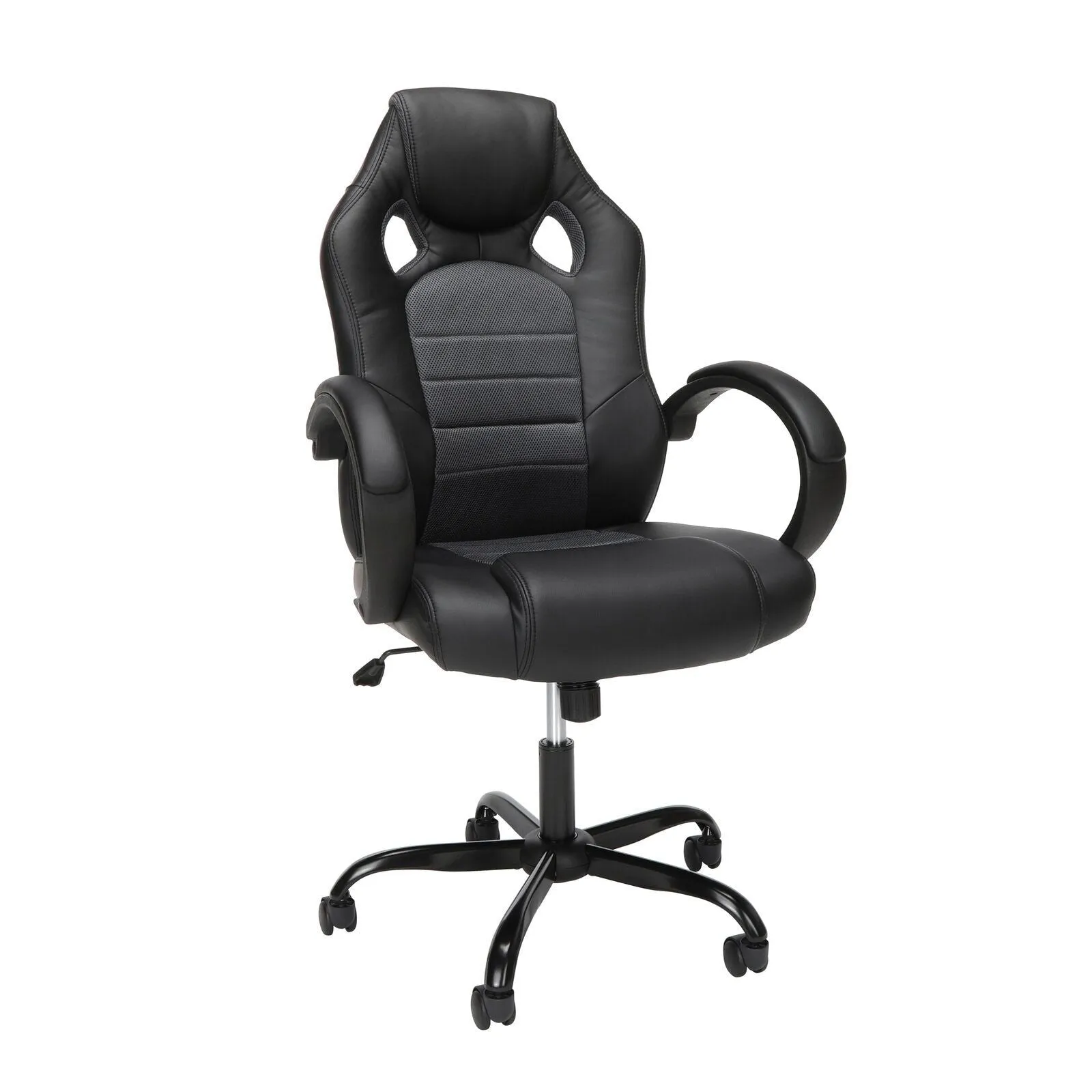 Gaming Chair with Metal Caster Swivel & Wheel Base