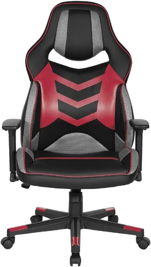 Gaming Chair with Nylon Caster Swivel & Wheel Base