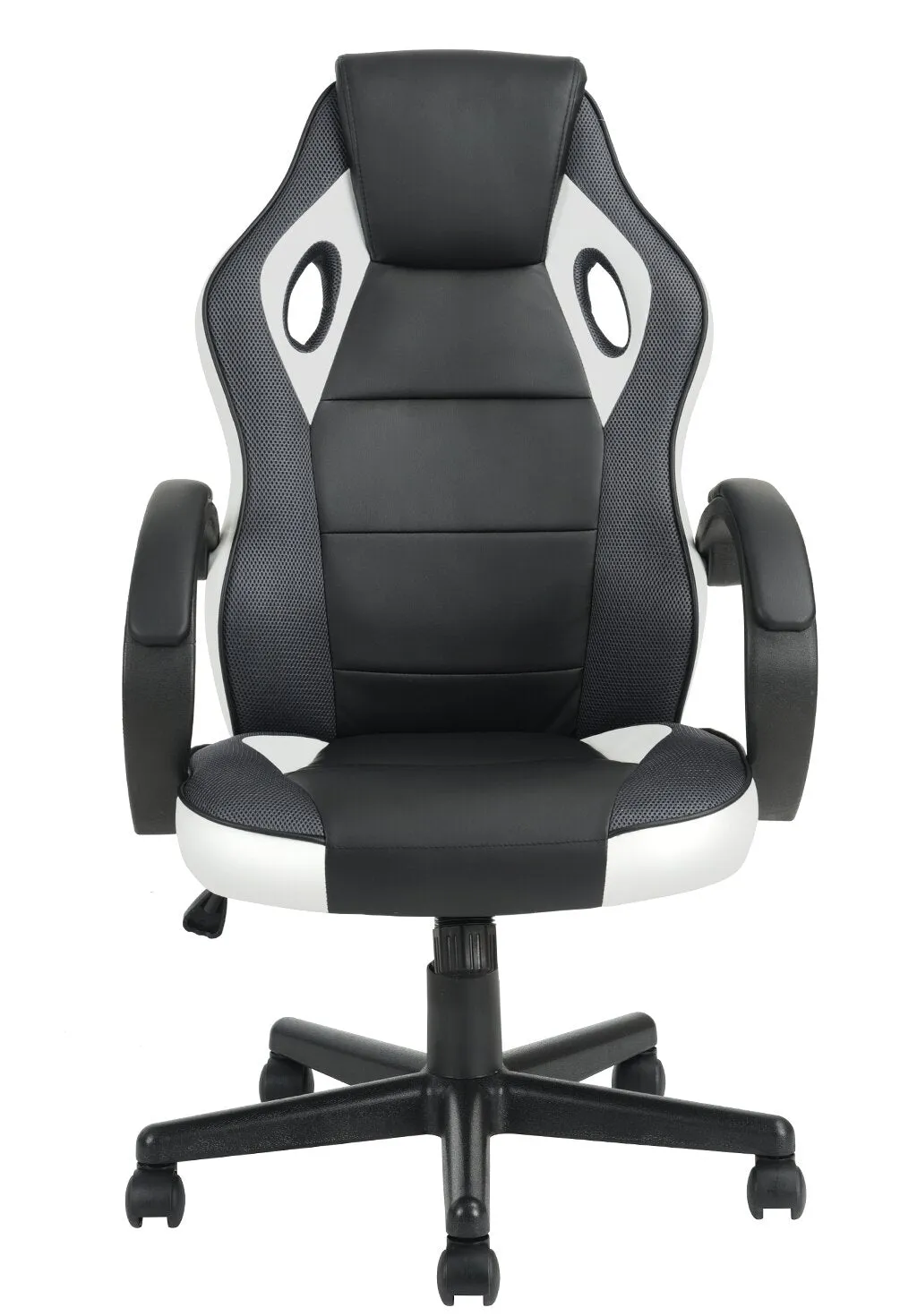Gaming Chair with Nylon Caster Swivel & Wheel Base