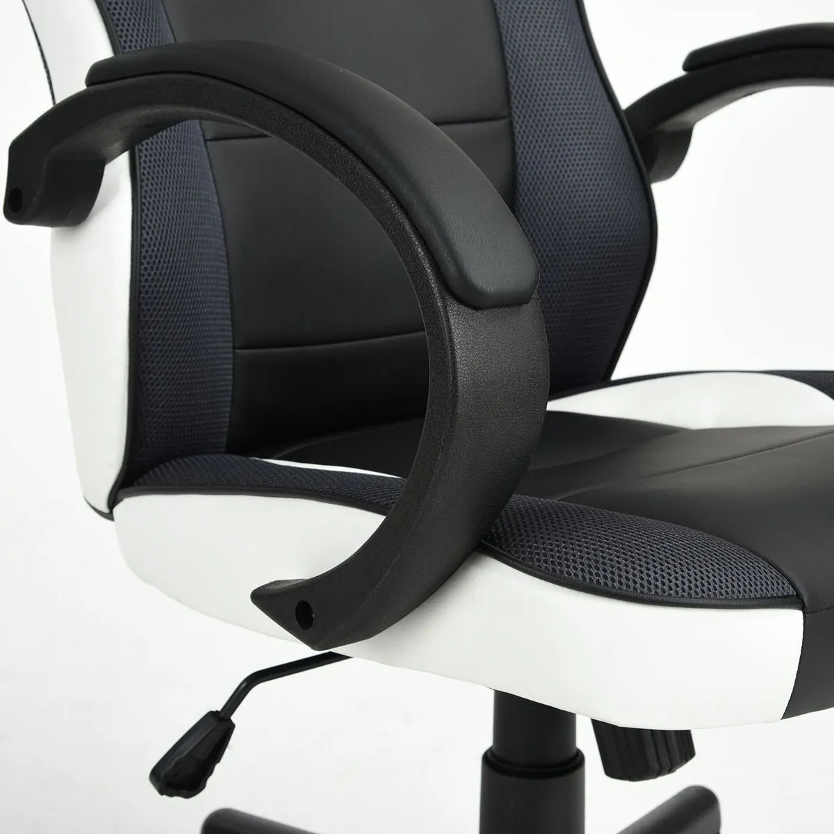 Gaming Chair with Nylon Caster Swivel & Wheel Base