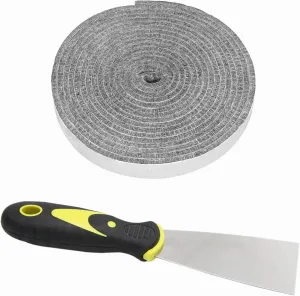 Gasket Replacement for Big Green Egg Large and XLarge Grill-for BGE Parts Accessories-High-Temp Material Seal with Scraper-Self Stick 15Ft x7/8" Wide