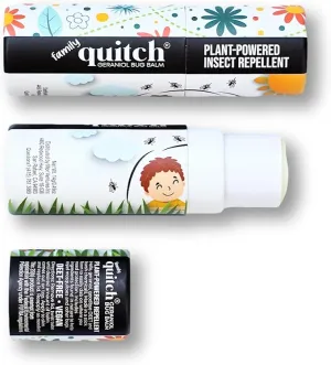 Geraniol Bug Balm, Bug Spray Alternative Travel Size Repellent, DEET Free Mosquito Shield for Kids, Natural Travel Size Mosquito Repellent Wipes Alternative Balm for Babies