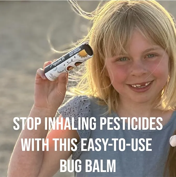 Geraniol Bug Balm, Bug Spray Alternative Travel Size Repellent, DEET Free Mosquito Shield for Kids, Natural Travel Size Mosquito Repellent Wipes Alternative Balm for Babies