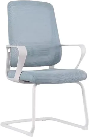GLigeT Executive Desk Chair Simple and Modern Office Swivel Chair for Staff Office Chair Lumbar Computer Chair Fashion with Colorful Mesh Chair Office Chair (Color : Bigblue Mug)