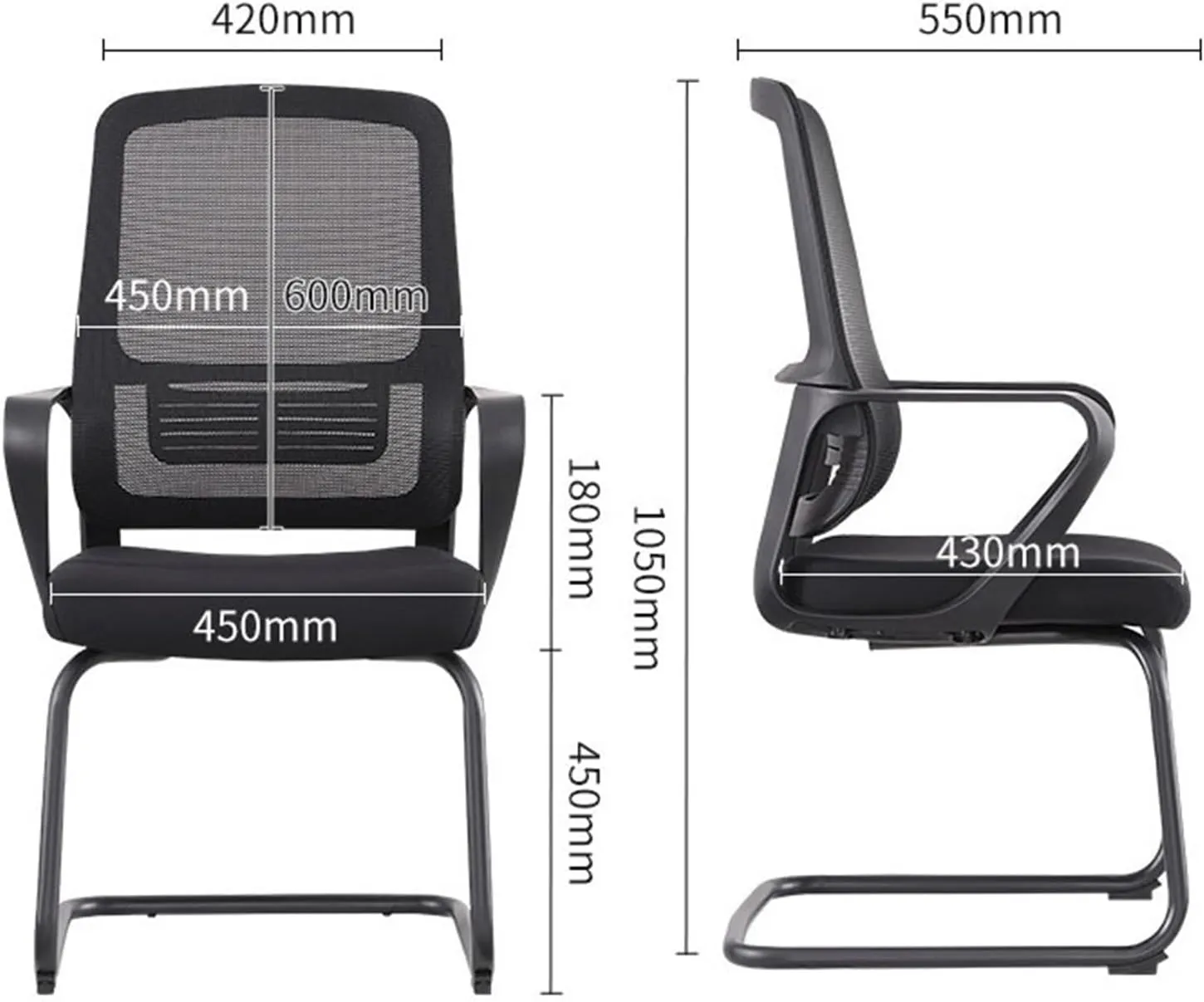 GLigeT Executive Desk Chair Simple and Modern Office Swivel Chair for Staff Office Chair Lumbar Computer Chair Fashion with Colorful Mesh Chair Office Chair (Color : Bigblue Mug)