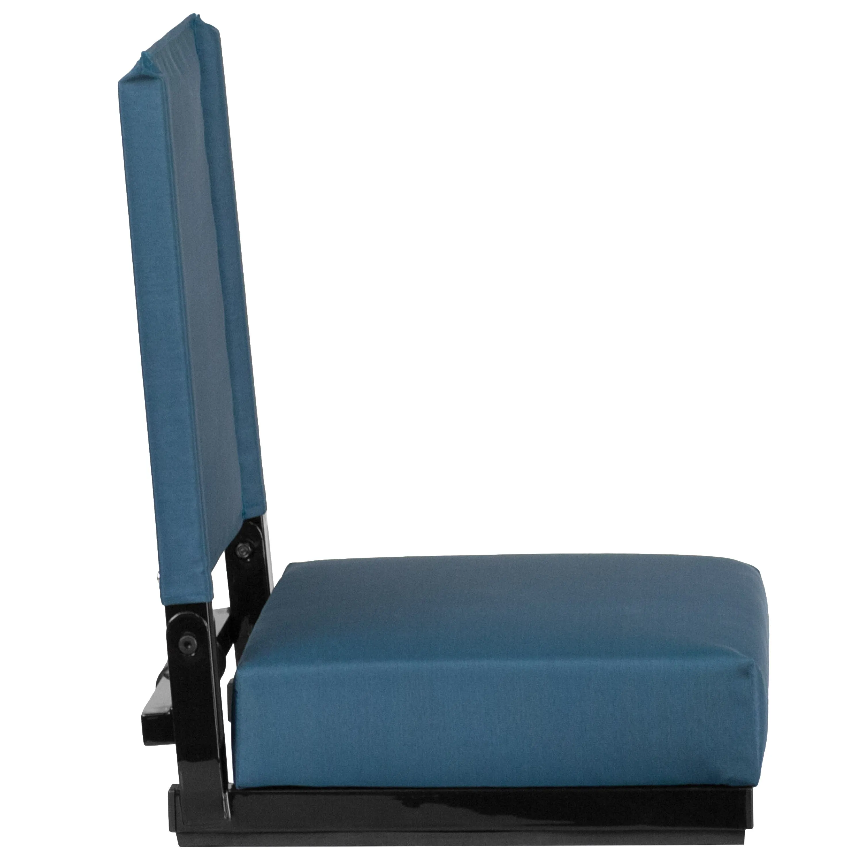 Grandstand Comfort Seats by Flash - 500 lb. Rated Lightweight Stadium Chair with Handle & Ultra-Padded Seat