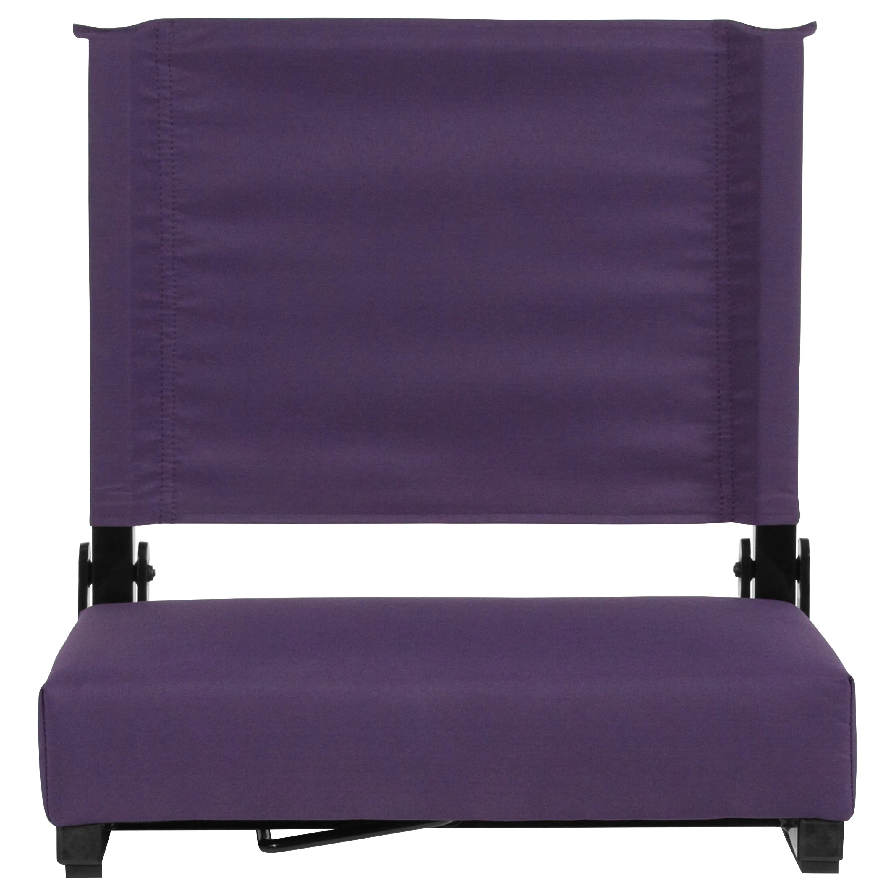Grandstand Comfort Seats by Flash - 500 lb. Rated Lightweight Stadium Chair with Handle & Ultra-Padded Seat