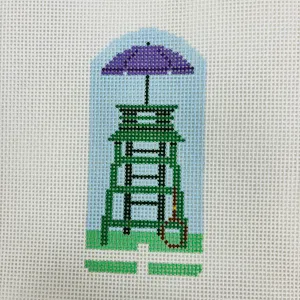 Green Umpire Chair