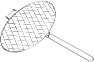 Grill Basket,BBQ Grill Rack, Barbecue mesh Clip,Stainless Steel Grilled Fish Clip Bold Large Grilled Fish Clip Outdoor Barbecue Tool Barbecue Meat Roast