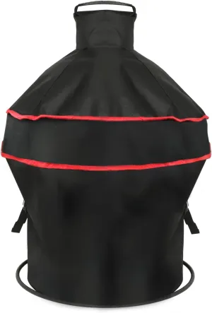 Grill Cover, 22 Inch BBQ Cover Fit Kamado Joe Junior Grill, Waterproof Outdoor Grill Covers for Minimax & Small Big Size Green Egg Accessories