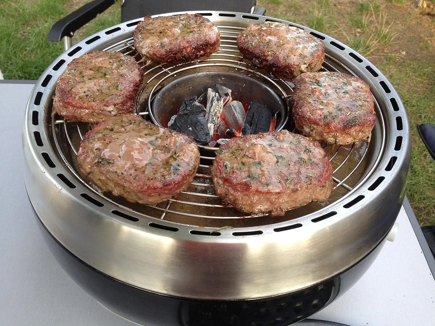 Grillerette Pro - "The Smartest Portable BBQ Grill" - Lid & Accessories Kit