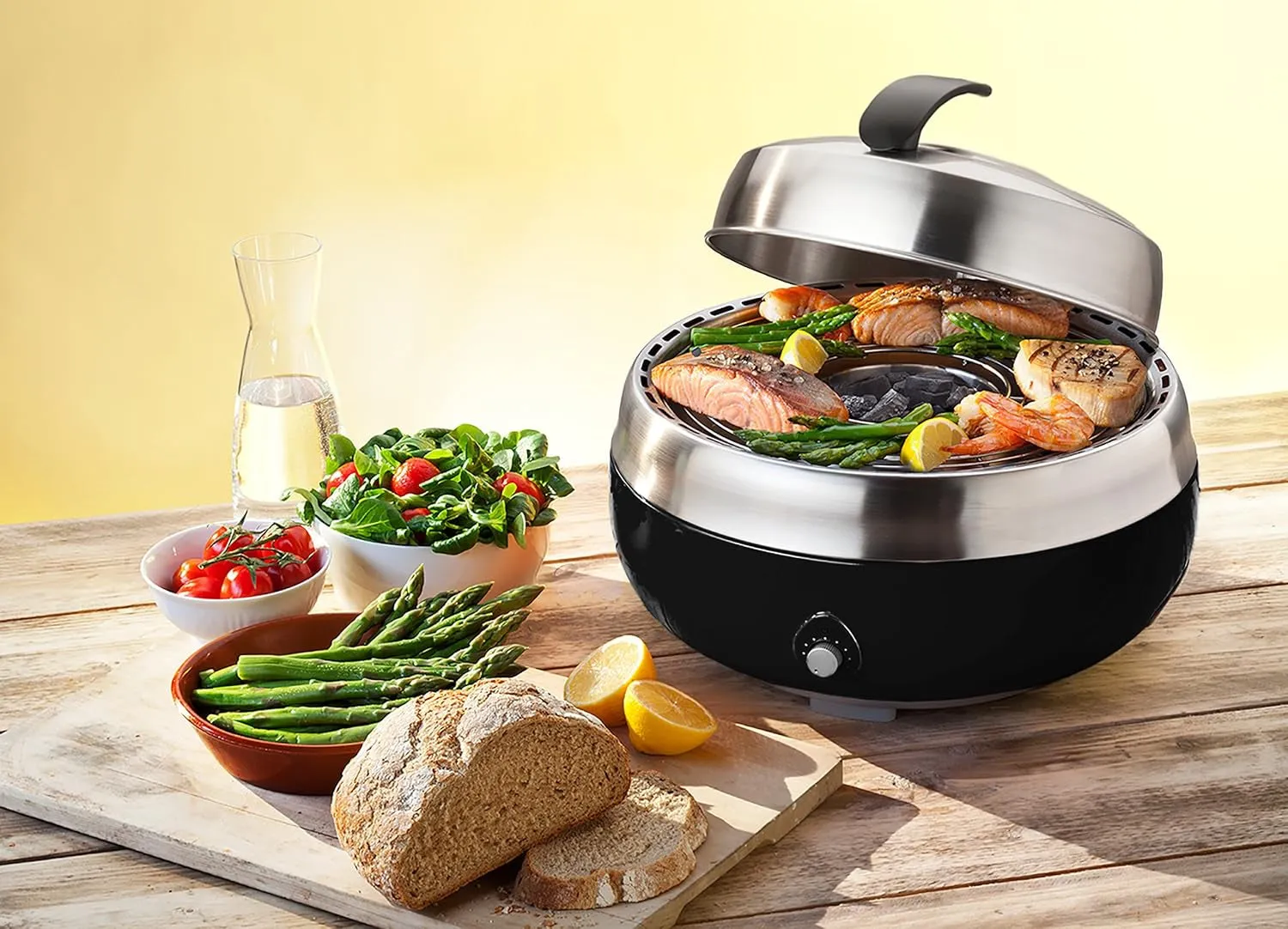 Grillerette Pro - "The Smartest Portable BBQ Grill" - Lid & Accessories Kit