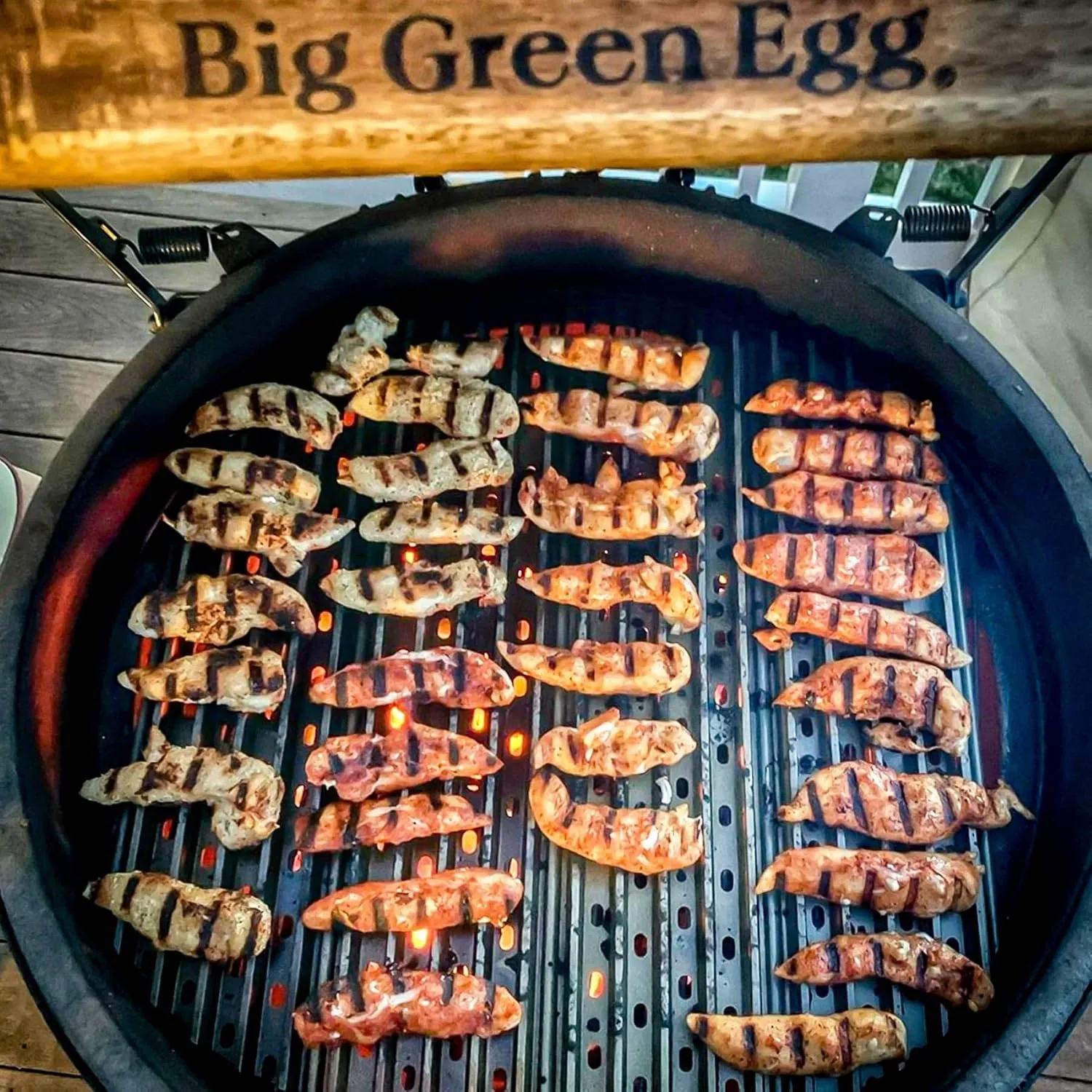 GrillGrate Grill Grate for XL Big Green Egg | Hard Anodized Aluminum | Weber Grill Accessory | Premium Charcoal Grill Accessory | 26.75” Grill Grate Panels for Weber Kettle and Summit Charcoal Grills