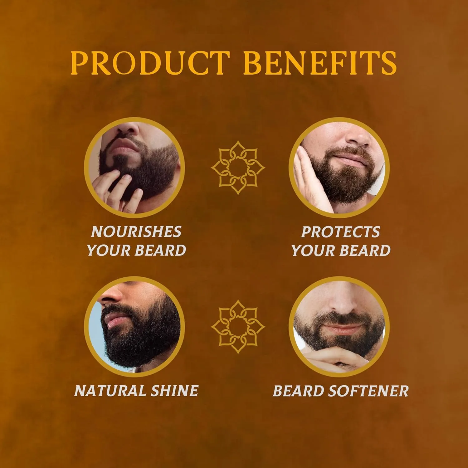 HABIBI Desert Oud Beard Oil (2.0 Fl. Oz) Naturally Derived Scented Beard Oil For Men, Beard Growth Oil, and Beard Care Essentials – Hydrates, Nourishes, and Promotes Healthy Beard Growth, Made in USA