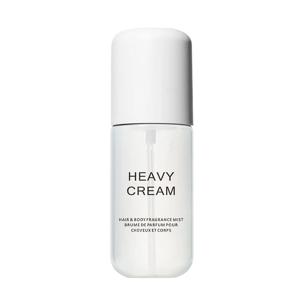 Heavy Cream Hair & Body Fragrance Mist, Body Mist Travel Size, 50 Ml Travel Size Long Lasting Spray (Creamy Vanilla)