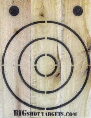 Heavy Duty Wooden Axe Target- for Throwing Axe, Tomahawk, Throwing Knives, Throwing Stars, Hatchet