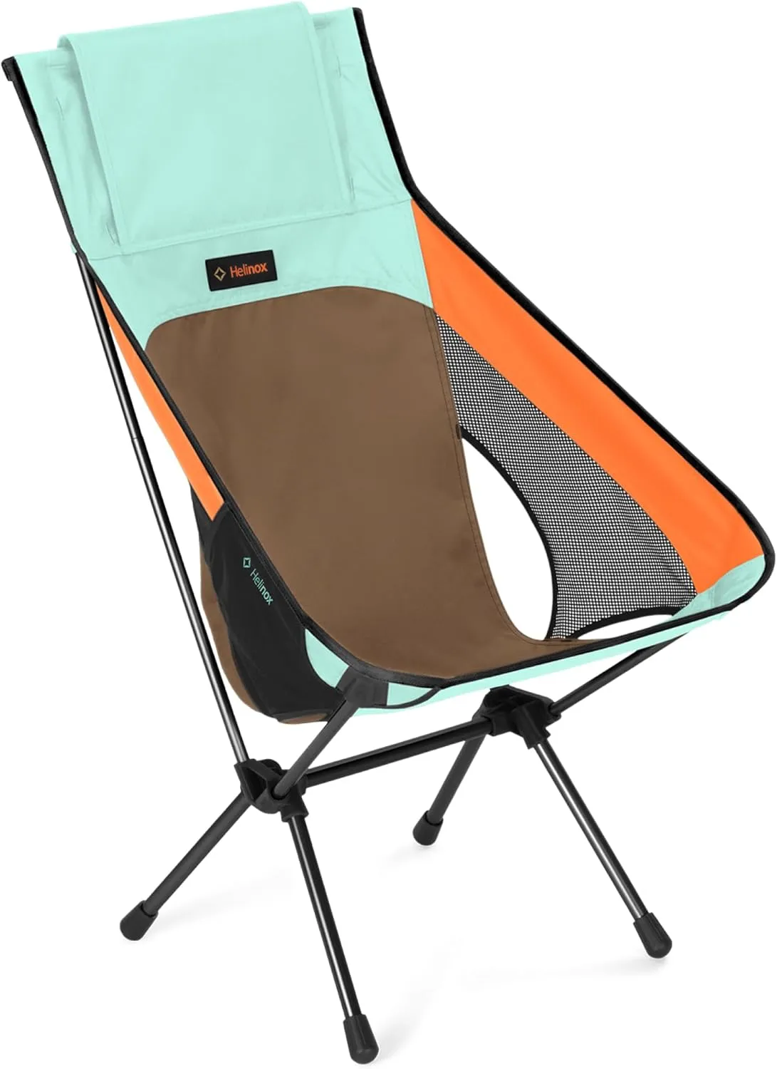 Helinox Chair One Highback (re) High-Performance Camping Chair, Mint Multiblock