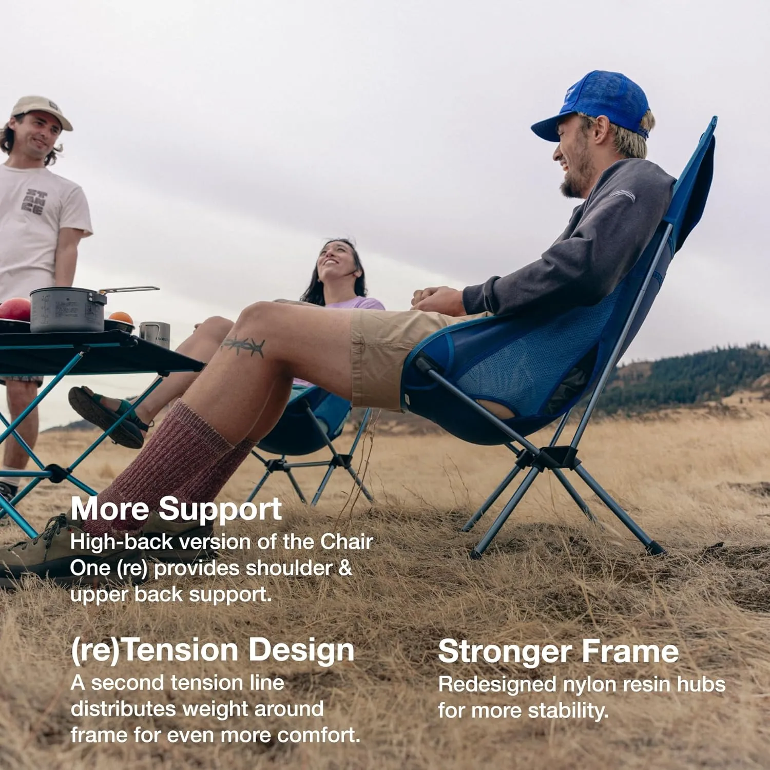 Helinox Chair One Highback (re) High-Performance Camping Chair, Xray Tiger Camo