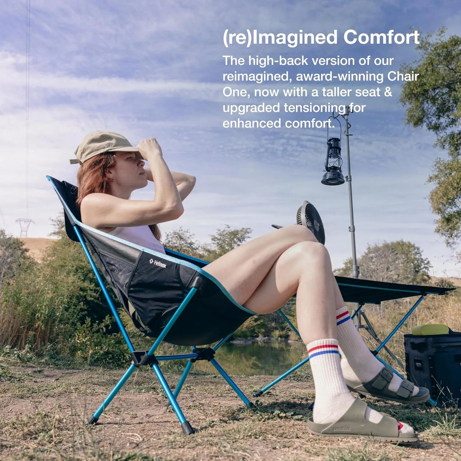 Helinox Chair One Highback (re) High-Performance Camping Chair, Xray Tiger Camo