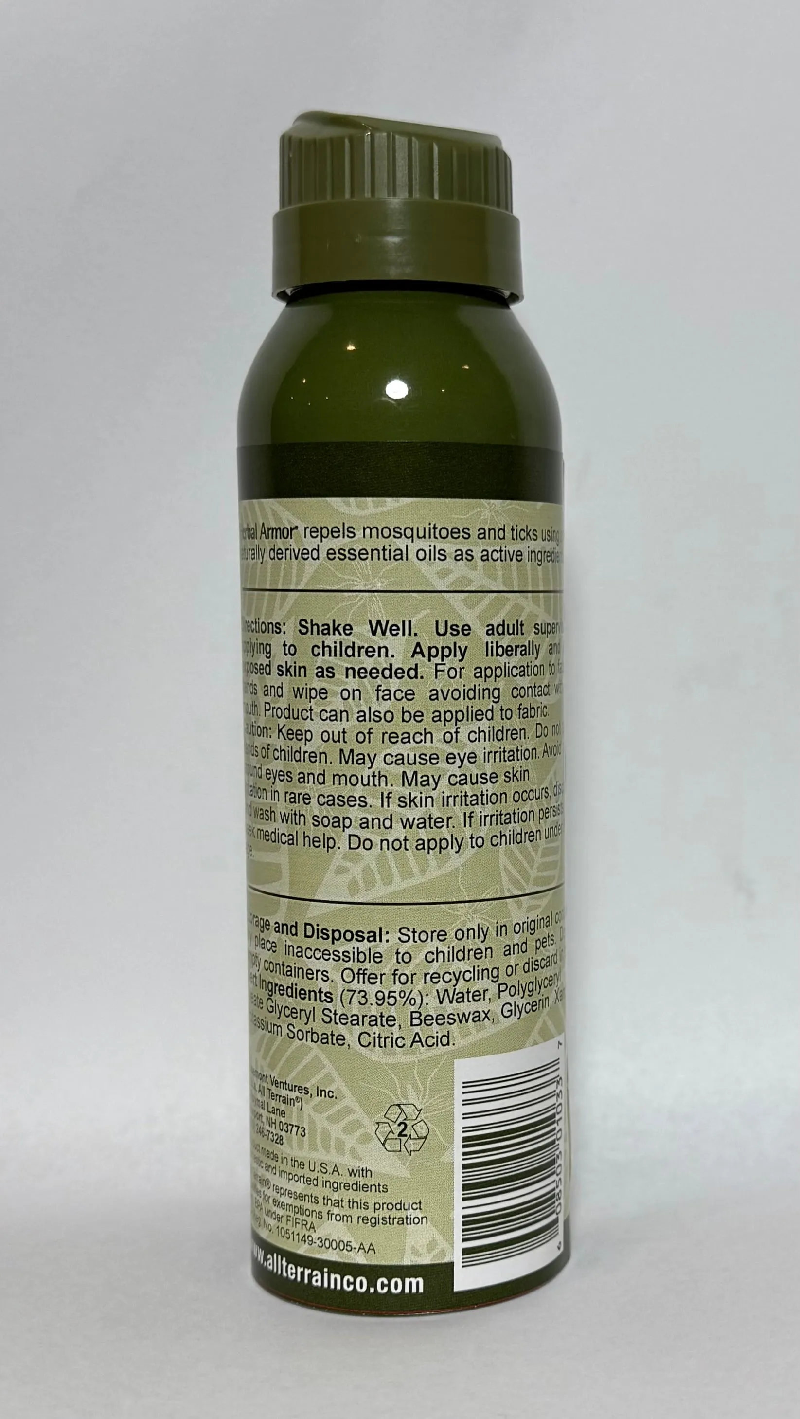 Herbal Armor® Insect Repellent, Continuous Spray