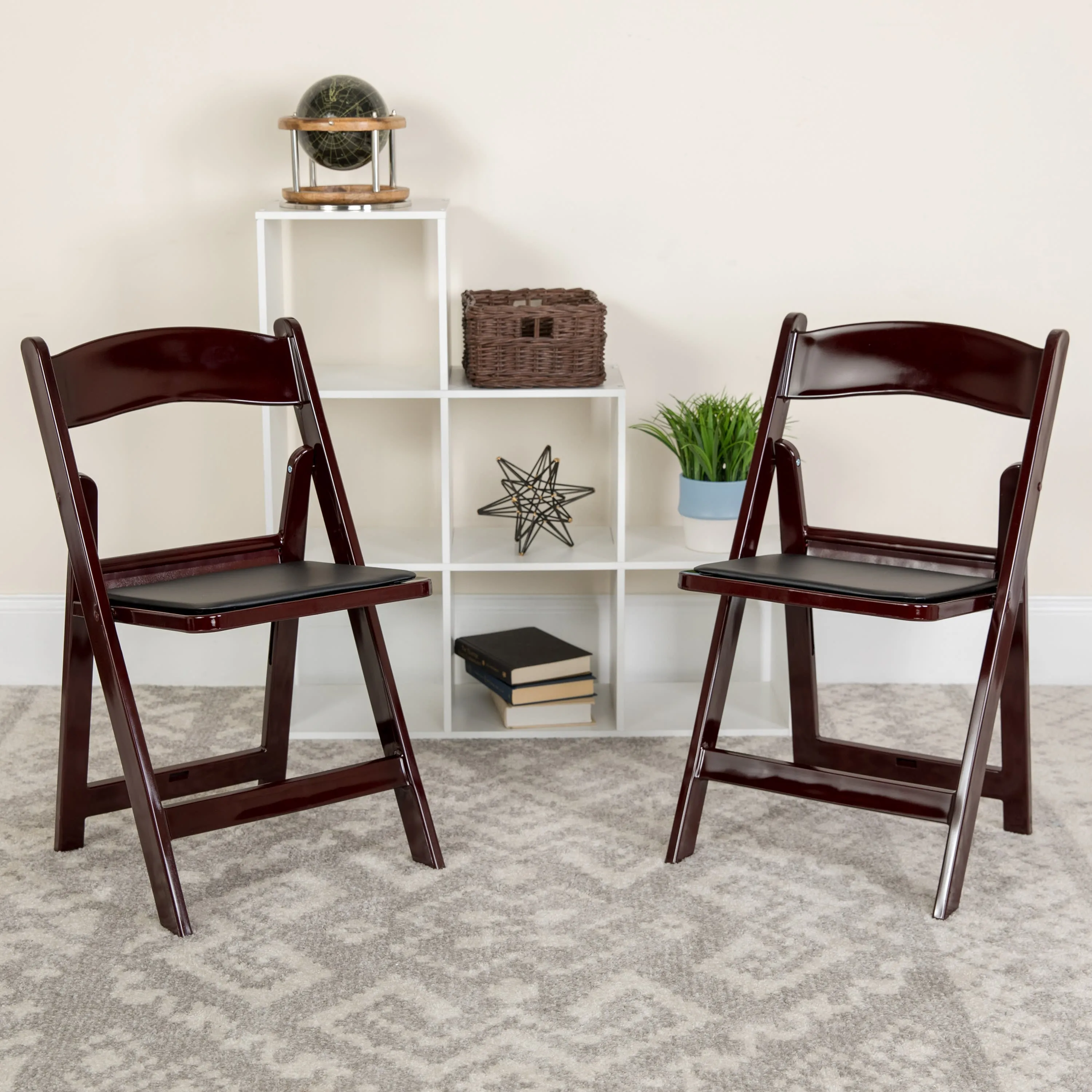 Hercules Folding Chair - Stackable Resin – 800LB Weight Capacity Event Chair