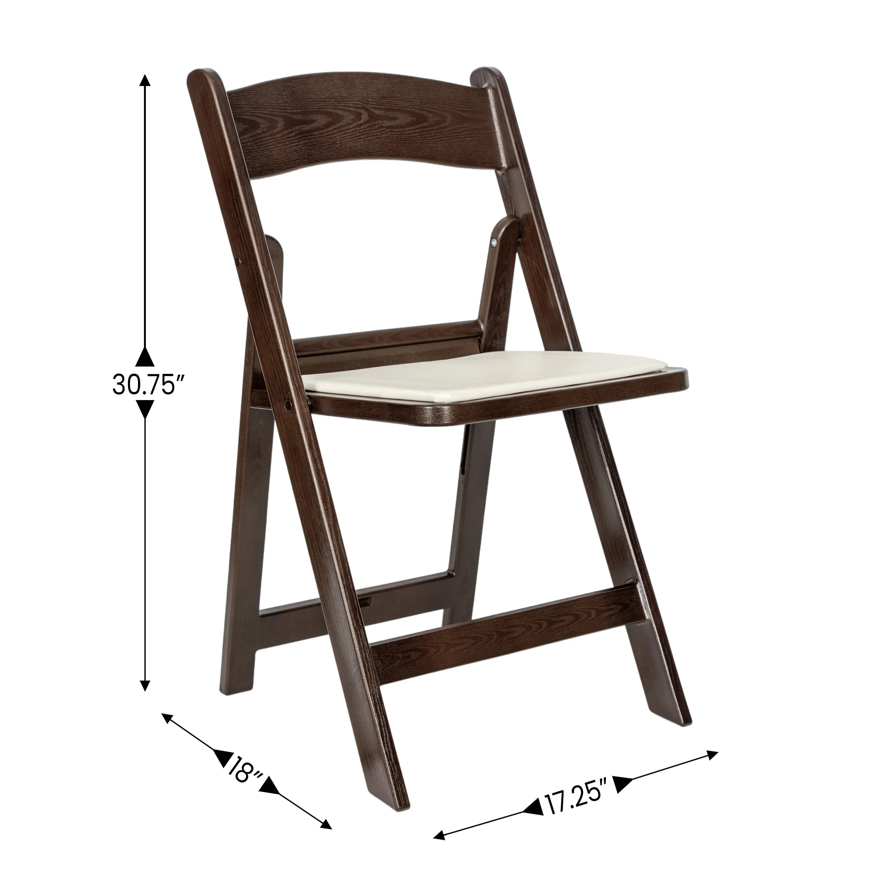 Hercules Folding Chair - Stackable Resin – 800LB Weight Capacity Event Chair