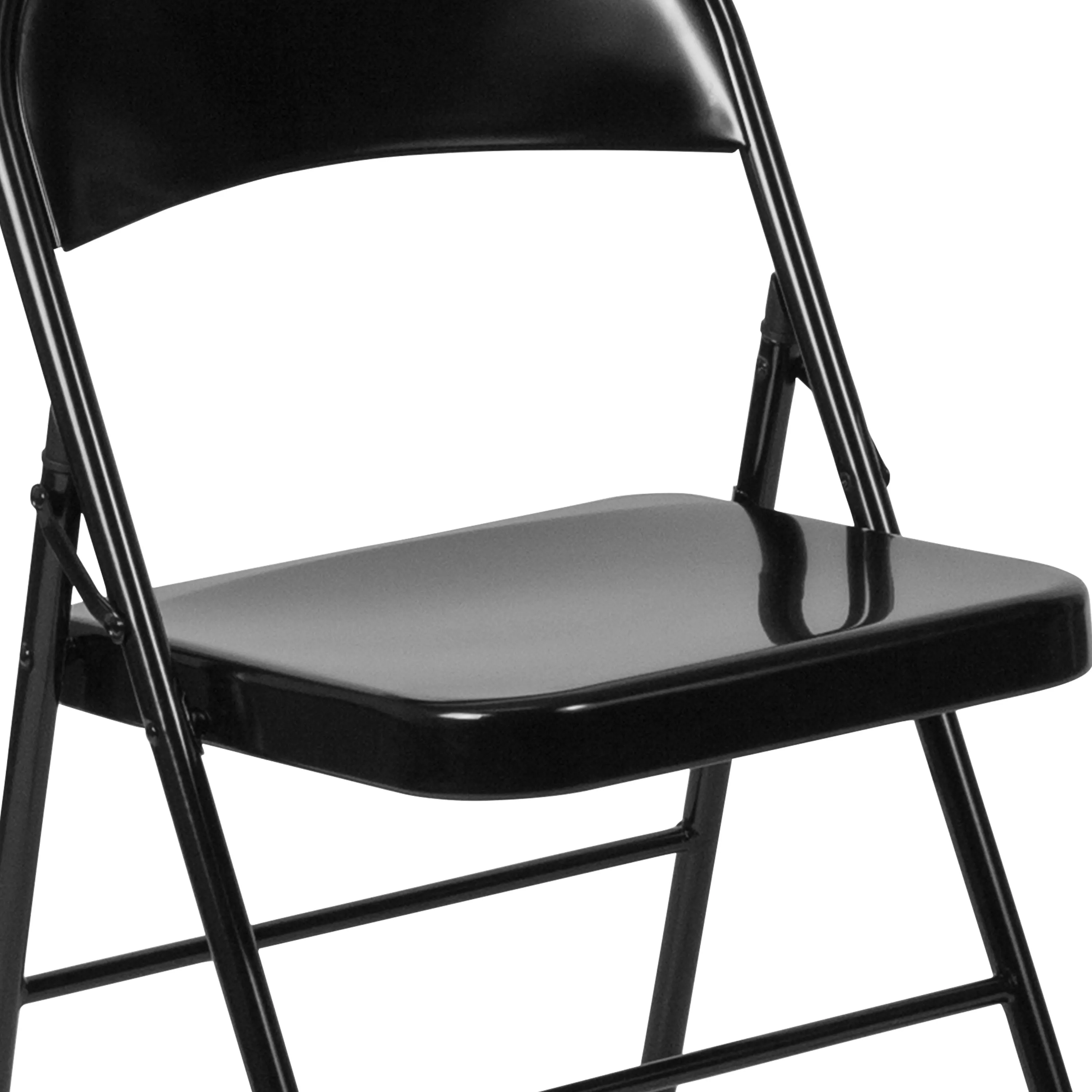 HERCULES Series Double Braced Metal Folding Chair