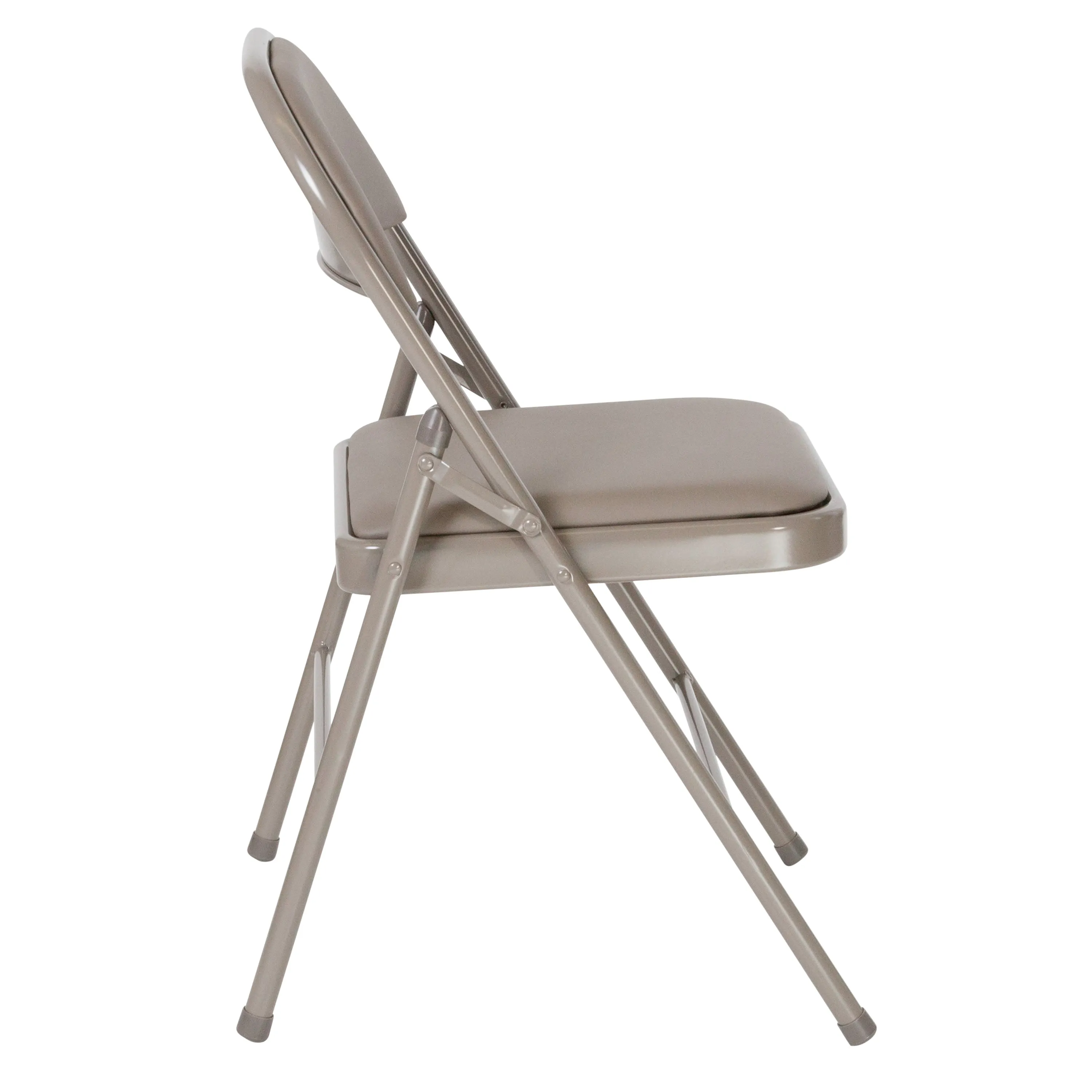 HERCULES Series Double Braced Vinyl Folding Chair