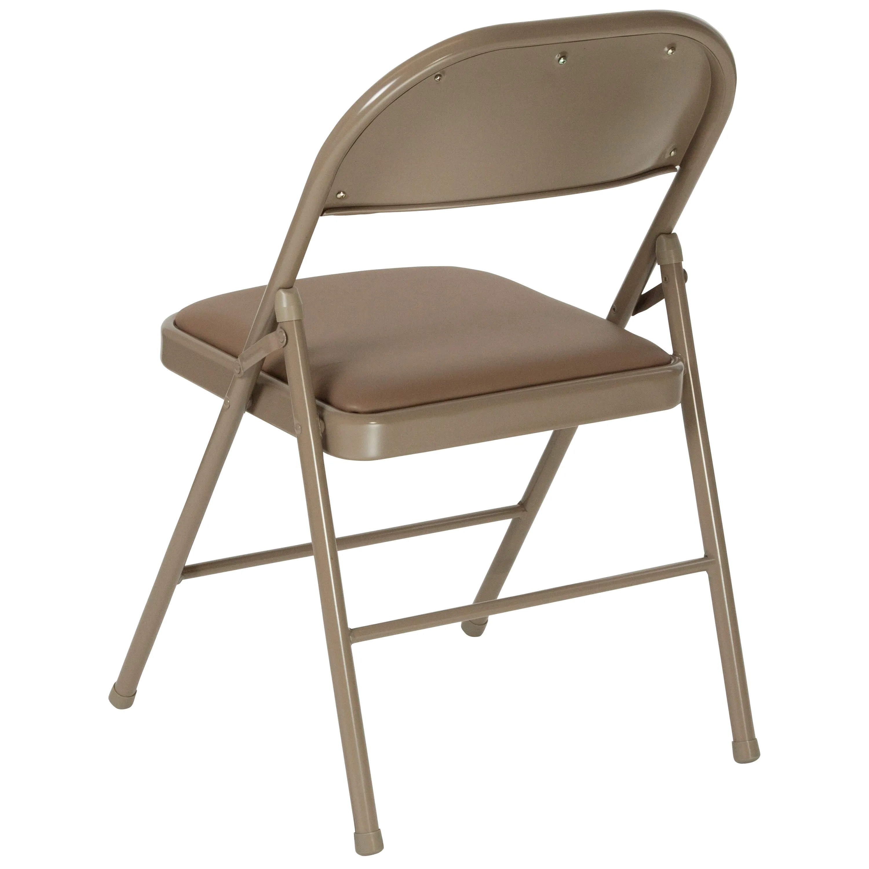 HERCULES Series Double Braced Vinyl Folding Chair