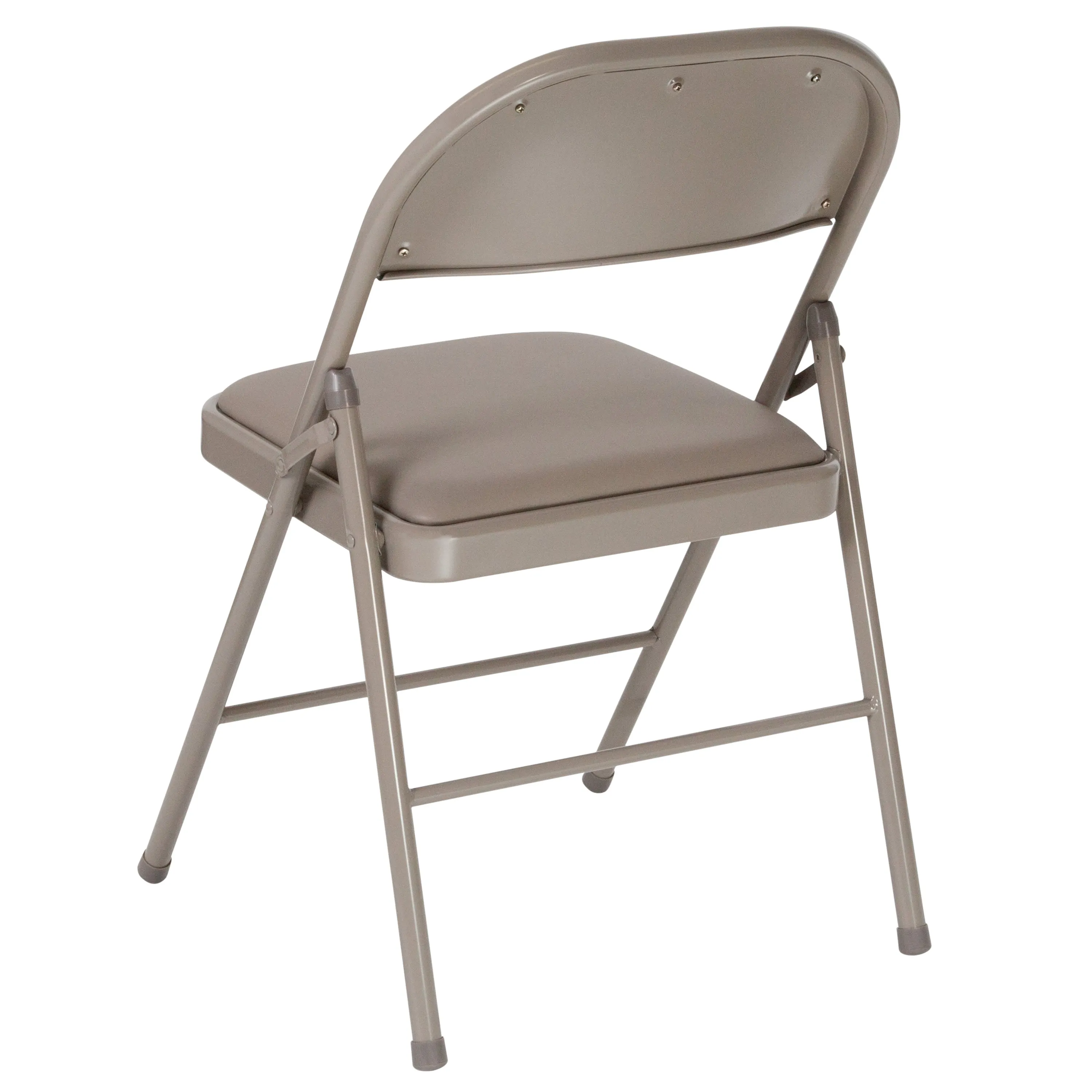 HERCULES Series Double Braced Vinyl Folding Chair