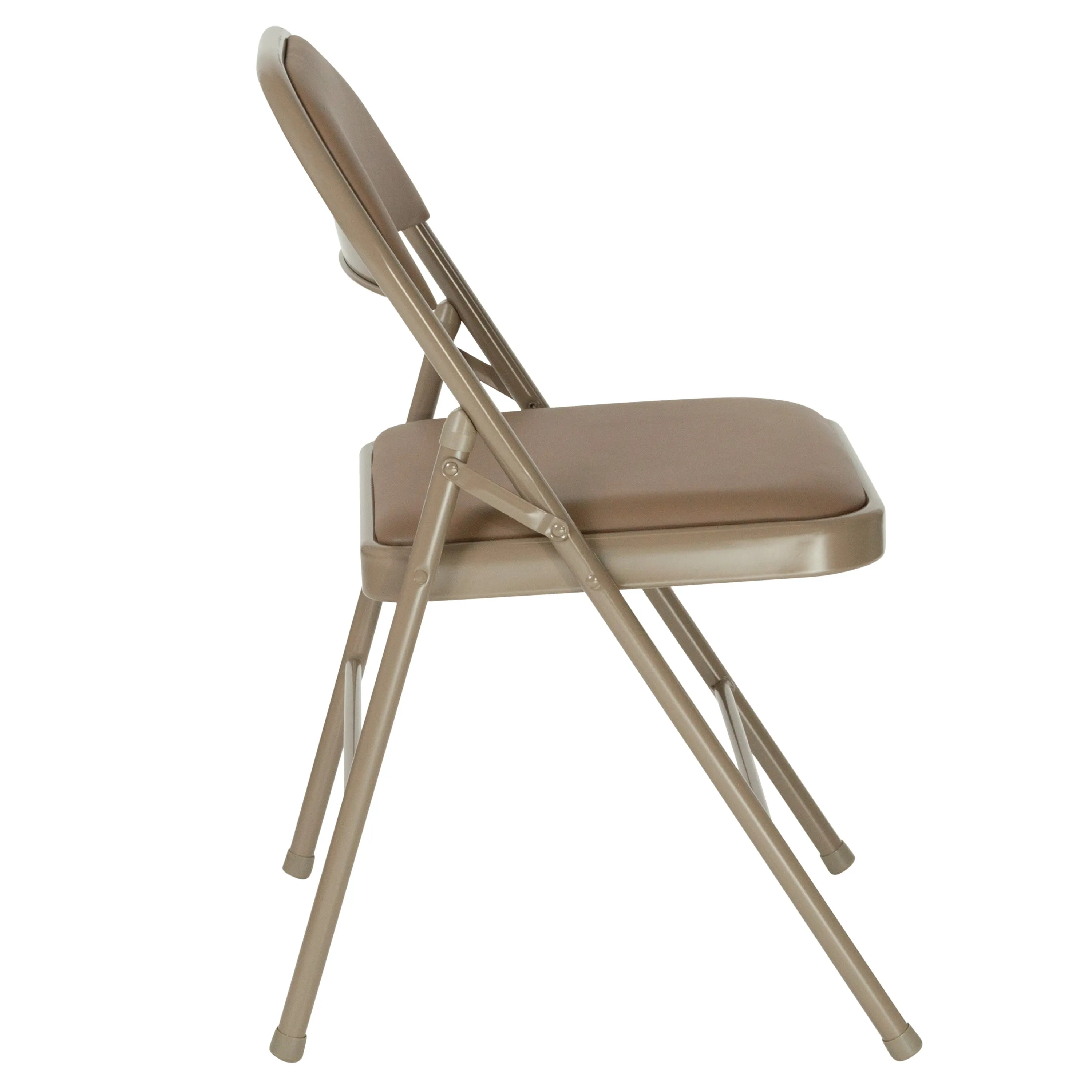 HERCULES Series Double Braced Vinyl Folding Chair
