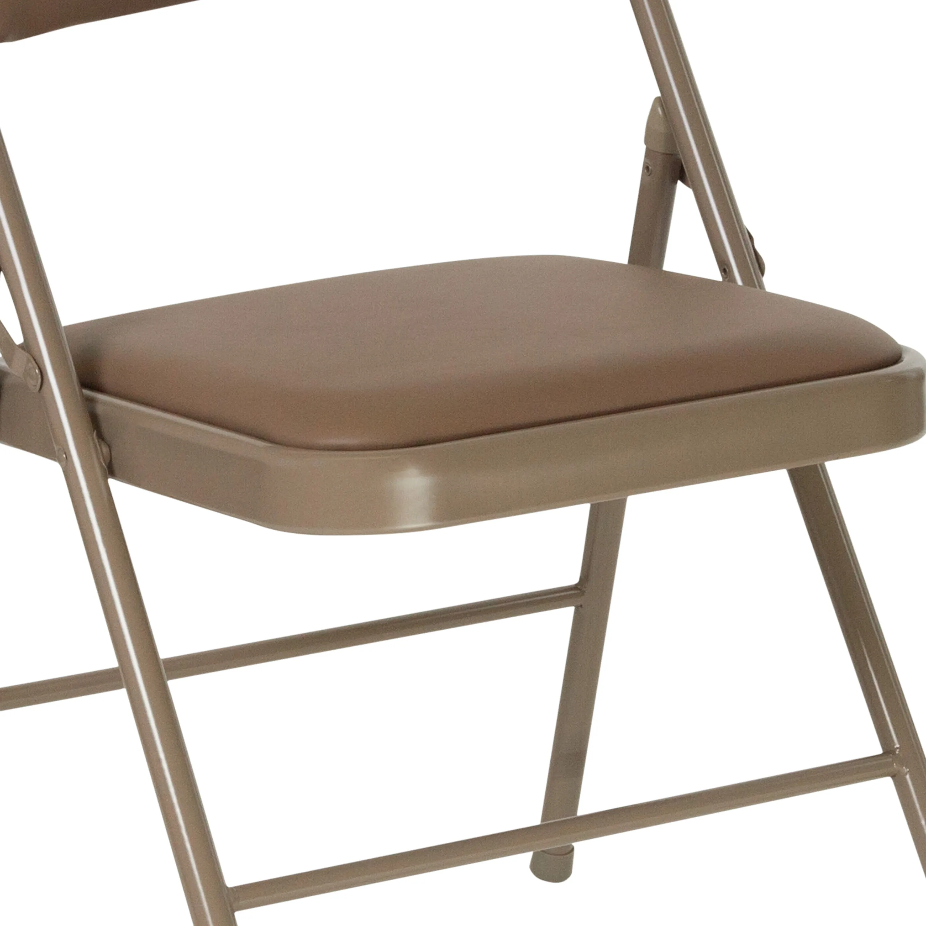 HERCULES Series Double Braced Vinyl Folding Chair