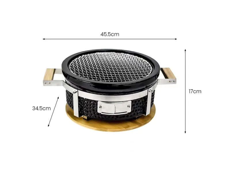 Hibachi Tabletop BBQ Grill- Round