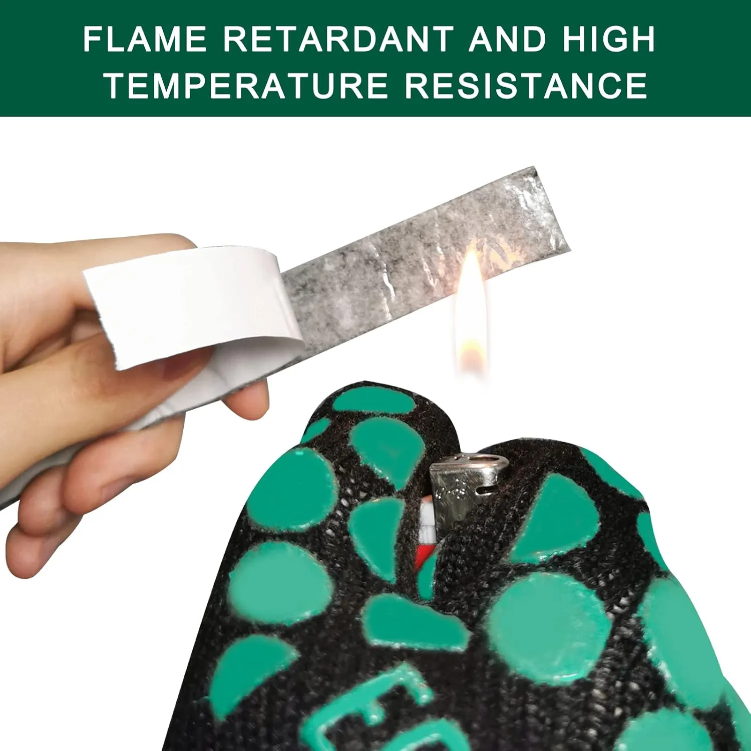 High Temp Grill Gasket Replacement for L/XLarge Big Green Egg Accessories, BBQ Smoker Gasket, High Seal Material Self Stick Felt