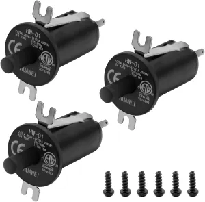 Hopper Lid/Door Switch 3-Pack, Replacement Part for Masterbuilt Gravity Series 560/800/1050 XL Digital Charcoal Grill   Smokers