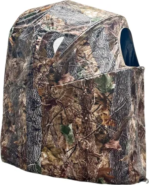 Hunting Blind for Turkey Pop Up Ground Blind Portable & Silent 3-Panel Hunting Ground Blinds for Deer Duck Turkey Hunting