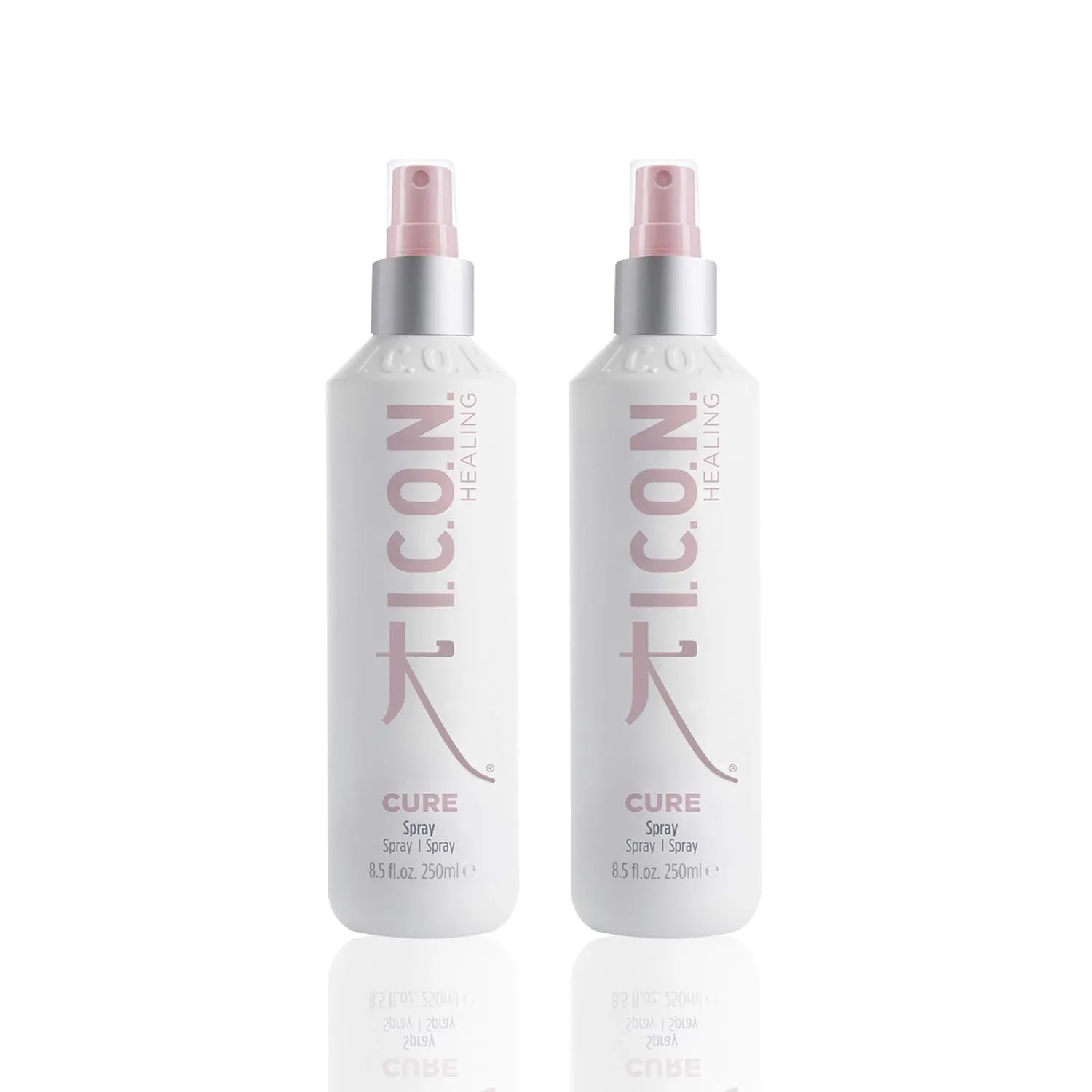 I.C.O.N. Cure Replenishing Spray, Salon-Quality Hair Care, 8.5-Ounce Bottle (Pack of 2)