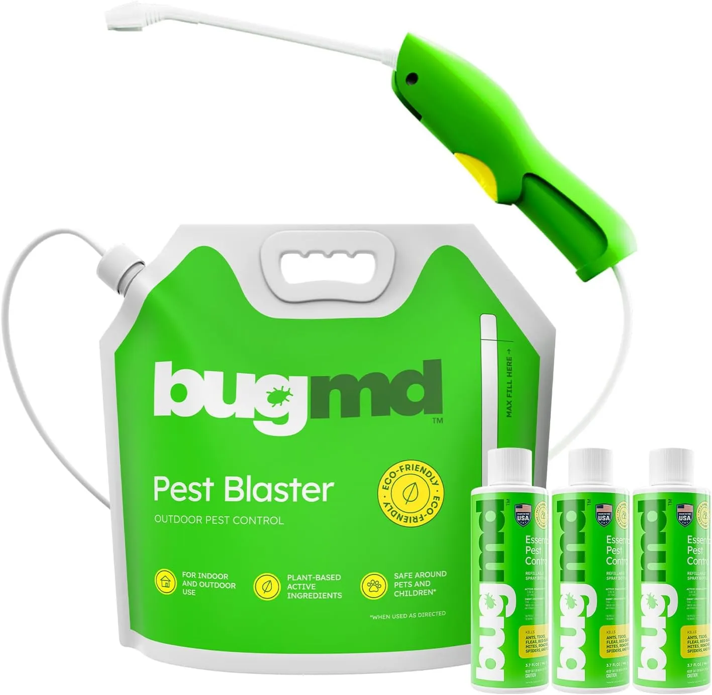 ITEM# 0145   Ant Killer & Bug Spray - Roach and Cockroach Killer Indoor, Spider Spray for Home, Fly and Insect Defense, Natural, Safe with Essential Oils, Plant-Powered, Pest Control  (Watch Video)
